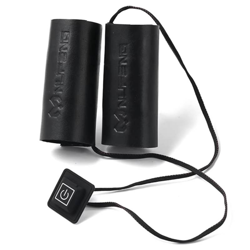 Yominerr Elektrische Beheizbare Griffabdeckung USB Anti-Vibrationsmotorrad 6-Gang Roller Moped Lenkerhandschuh Schnellheizkit von Yominerr