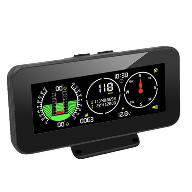 Yominerr M60 Auto Digitalanzeige GPS Smart Neigungsmesser Neigungswinkel Inclinometro Auto HUD Intelligentes Neigungsmessgerät von Yominerr