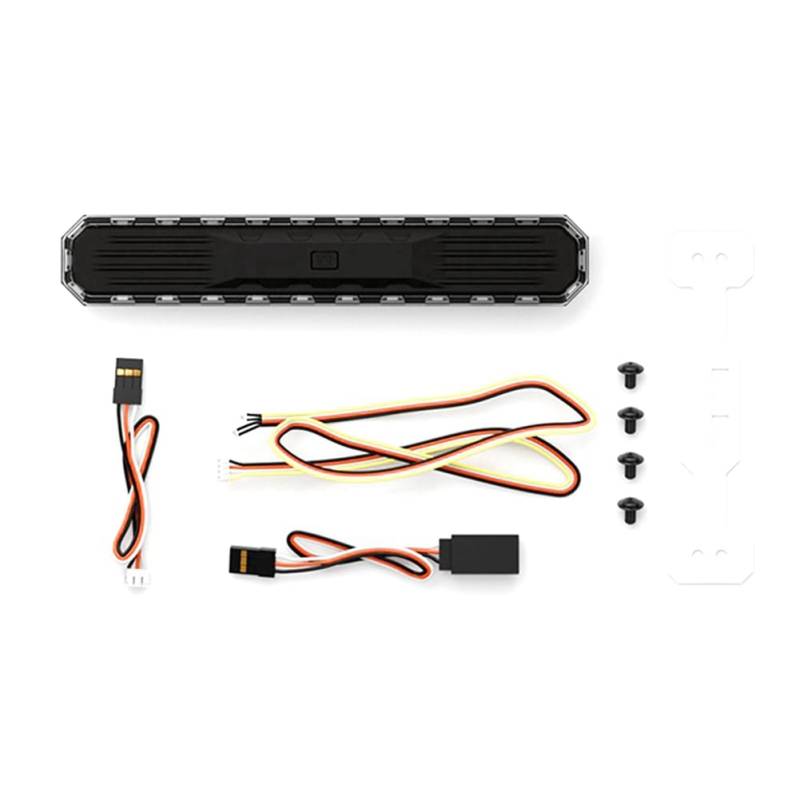 Yominerr Modell-Dachleuchte Markerlicht RC Modell-Dachleuchte Markerlicht 7 Farben und 12 Einstellbar DIY Modifizierte Fernbedienungs-Modelloptimierungsaccessoires A von Yominerr