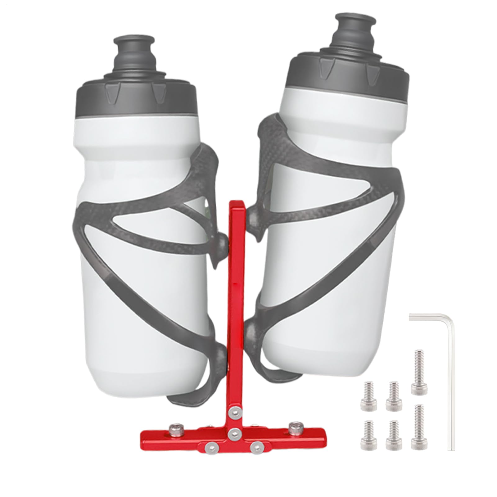 Yonuaret Flaschenhalter-Adapter-Halterung – Fahrradflaschenhalter-Basis – Fahrrad-Trinkbehälter-Halterung für zusammenklappbare Freizeitfahrräder Yonuaret Flaschenhalter-Adapter-Halterung – Fahrradflaschenhalter-Basis – Fahrrad-Trinkbehälter-Halterung für zusammenklappbare Freizeitfahrräder von Yonuaret