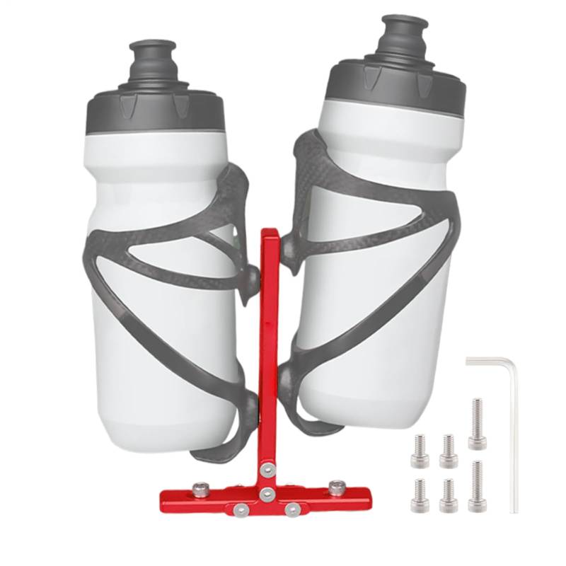 Yonuaret Flaschenhalter-Adapter-Halterung – Fahrradflaschenhalter-Basis – Fahrrad-Trinkbehälter-Halterung für zusammenklappbare Freizeitfahrräder von Yonuaret