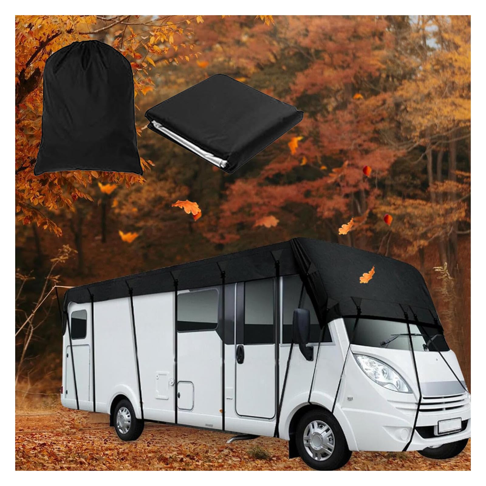 YoruiDeedse Wohnwagen Abdeckplane 210D Oxford-Gewebe Wohnwagen Plane Wind-, Regen- Und Schneefest Wohnwagen Abdeckung Geeignet Für Wohnwagen, Wohnmobile, Busse,Black-42.6 * 9.8ft YoruiDeedse Wohnwagen Abdeckplane 210D Oxford-Gewebe Wohnwagen Plane Wind-, Regen- Und Schneefest Wohnwagen Abdeckung Geeignet Für Wohnwagen, Wohnmobile, Busse,Black-42.6 * 9.8ft von YoruiDeedse