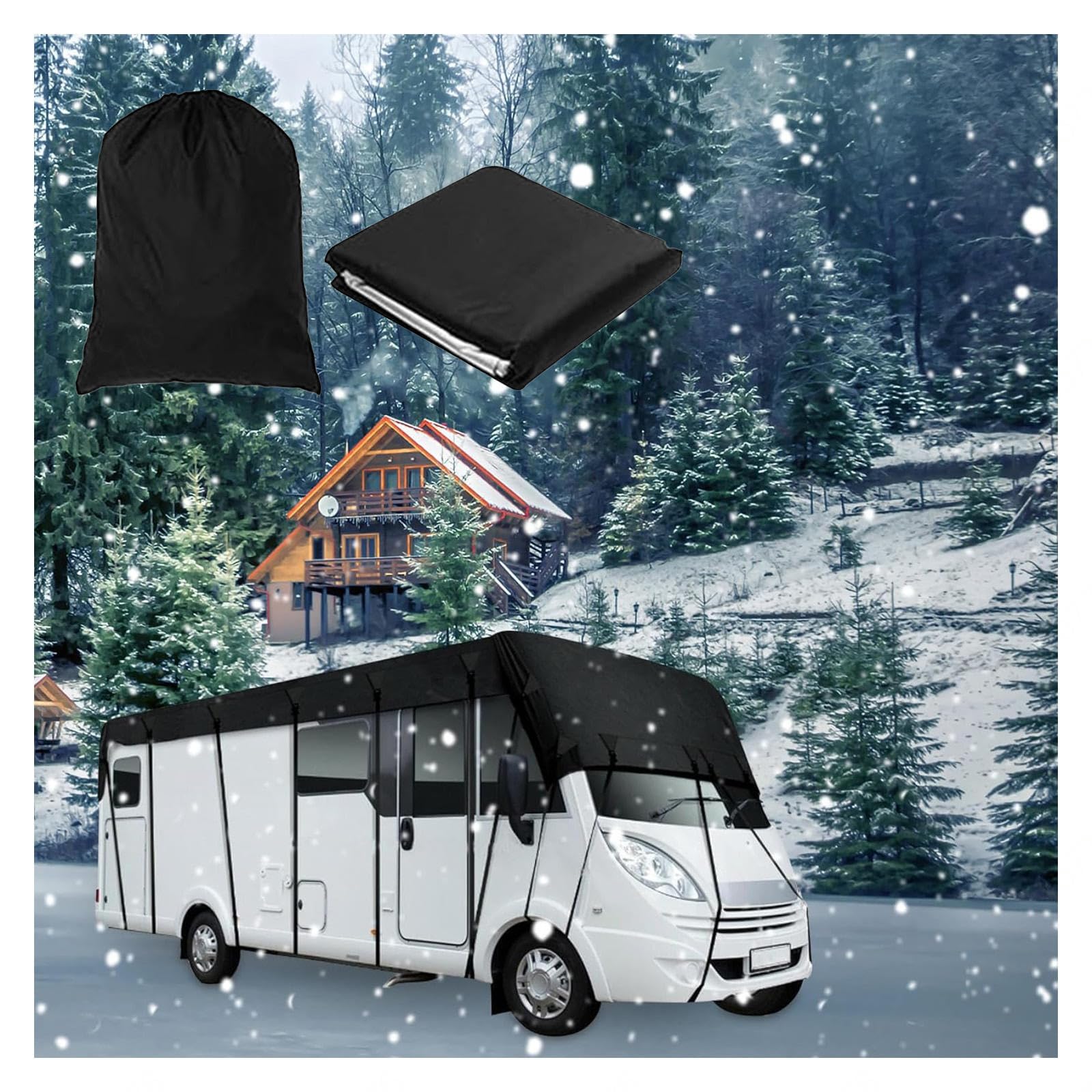 YoruiDeedse Wohnwagen Abdeckung 210D Oxford-Gewebe Wohnwagen Abdeckung Wind-, Regen- Und Schneefest Auto Markise Geeignet Für Jede Jahreszeit Und Jedes Klima,Black-23 * 9.8ft YoruiDeedse Wohnwagen Abdeckung 210D Oxford-Gewebe Wohnwagen Abdeckung Wind-, Regen- Und Schneefest Auto Markise Geeignet Für Jede Jahreszeit Und Jedes Klima,Black-23 * 9.8ft von YoruiDeedse