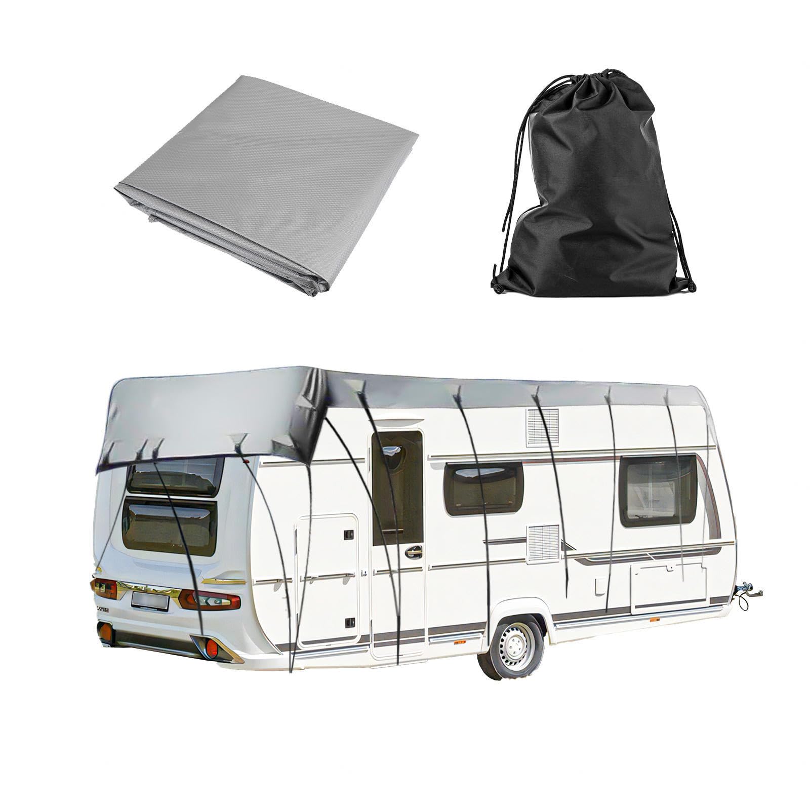 YoruiDeedse Wohnwagen Abdeckung 210D Oxford-Gewebe Wohnwagen Schutzdach Zusammenklappbar, Leicht Zu Reinigen Auto Markise Geeignet Für Wohnwagen, Wohnmobile, Busse,Silver-36 * 9.8ft YoruiDeedse Wohnwagen Abdeckung 210D Oxford-Gewebe Wohnwagen Schutzdach Zusammenklappbar, Leicht Zu Reinigen Auto Markise Geeignet Für Wohnwagen, Wohnmobile, Busse,Silver-36 * 9.8ft von YoruiDeedse