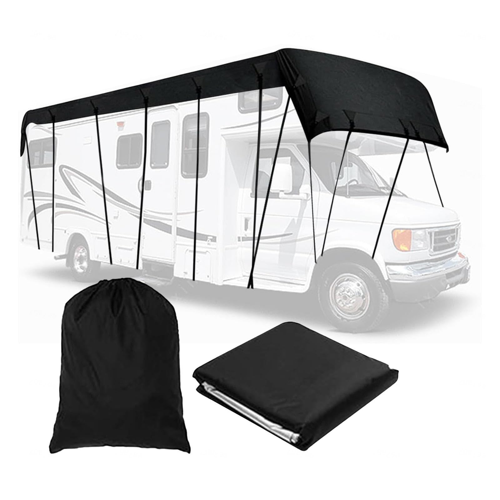 YoruiDeedse Wohnwagen Plane 210D Oxford-Gewebe Abdeckplane Wohnwagen Wind-, Regen- Und Schneefest Wohnwagen Abdeckung Geeignet Für Jede Jahreszeit Und Jedes Klima,Black-42.6 * 9.8ft YoruiDeedse Wohnwagen Plane 210D Oxford-Gewebe Abdeckplane Wohnwagen Wind-, Regen- Und Schneefest Wohnwagen Abdeckung Geeignet Für Jede Jahreszeit Und Jedes Klima,Black-42.6 * 9.8ft von YoruiDeedse