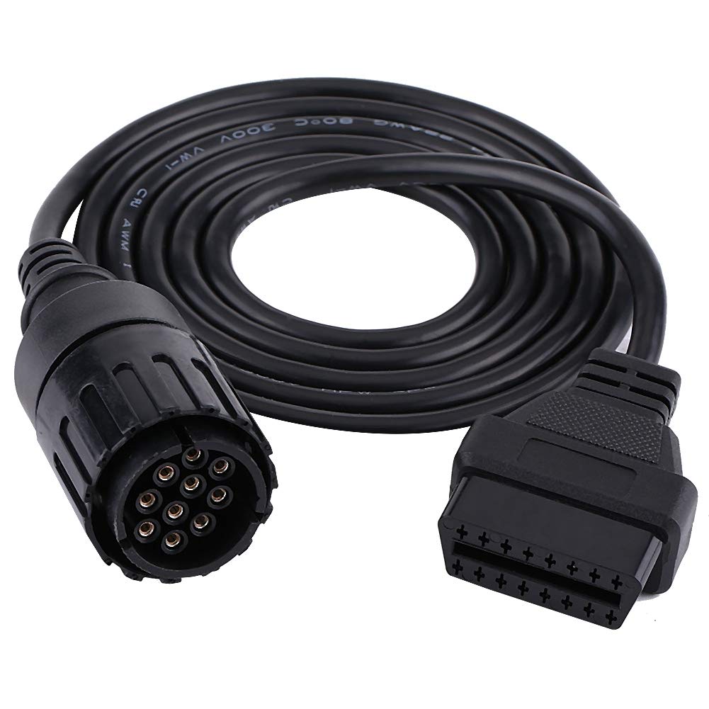 10 Pin zu 16 Pin OBD2 Adapter Stecker Diagnose Kabel, 10 Pin zu 16 Pin OBD2 Diagnosekabel OBD2 Adapterkabel für ICOM-D Motorrad Motorradadapteranschlüsse 10 Pin zu 16 Pin OBD2 Adapter Stecker Diagnose Kabel, 10 Pin zu 16 Pin OBD2 Diagnosekabel OBD2 Adapterkabel für ICOM-D Motorrad Motorradadapteranschlüsse von Yosoo Health Gear