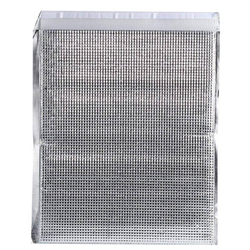 10 Stück Aluminiumfolie Silber Isolierte Aufbewahrungstasche für Lebensmittel Isolierte Sandwichbeutel mit 4 Typen Option zum Kühlen Warmhalten in der Outdoor-Reiseschule(35 * 40cm) von Yosoo Health Gear