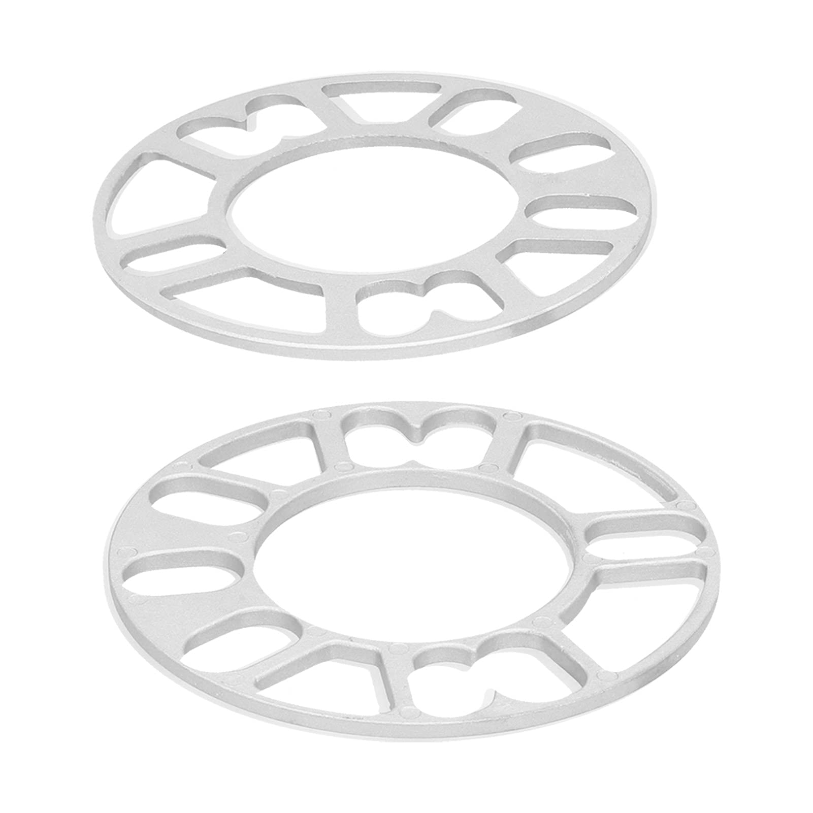 2 STÜCKE Spurverbreiterungen aus Aluminiumlegierung, Innendurchmesser 3,1 Zoll, Außendurchmesser 5,9 Zoll, Dicke 0,2 Zoll, Distanzscheiben, Distanzplatte für 4/5-Bolzen-Felgen 2 STÜCKE Spurverbreiterungen aus Aluminiumlegierung, Innendurchmesser 3,1 Zoll, Außendurchmesser 5,9 Zoll, Dicke 0,2 Zoll, Distanzscheiben, Distanzplatte für 4/5-Bolzen-Felgen von Yosoo Health Gear