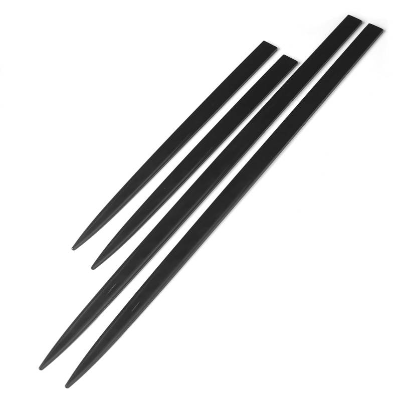 4PCS Bright Black Waterproof Body Side Trim Auto Modification Door Protector Universal Automobil-Formabdeckung für Auto, Wohnmobil. Kantenschutz und Ding-Schutz Im Lieferumfang von Yosoo Health Gear