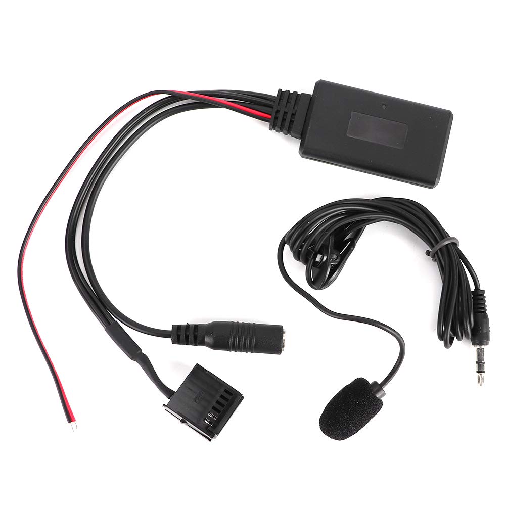 Auto-Bluetooth-Aux-Adapterkabel, Bluetooth-Freisprechmodul Aux mit Mikrofon, Freisprecheinrichtung, Autoadapter, Passend für Ford Focus 6000CD von Yosoo Health Gear