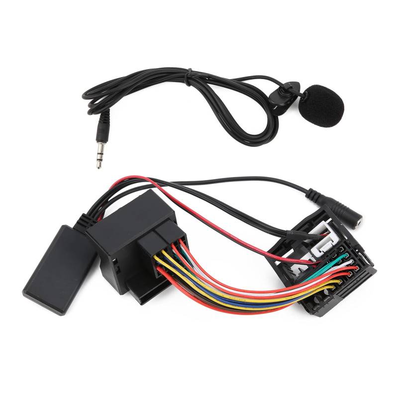 Autoradio-Audiogeräte, 150 Cm Bluetooth Aux-Adapter Mikrofonadapter Auxiliary Audio Wire Ersatz für RNS 510/RCD 300 von Yosoo Health Gear