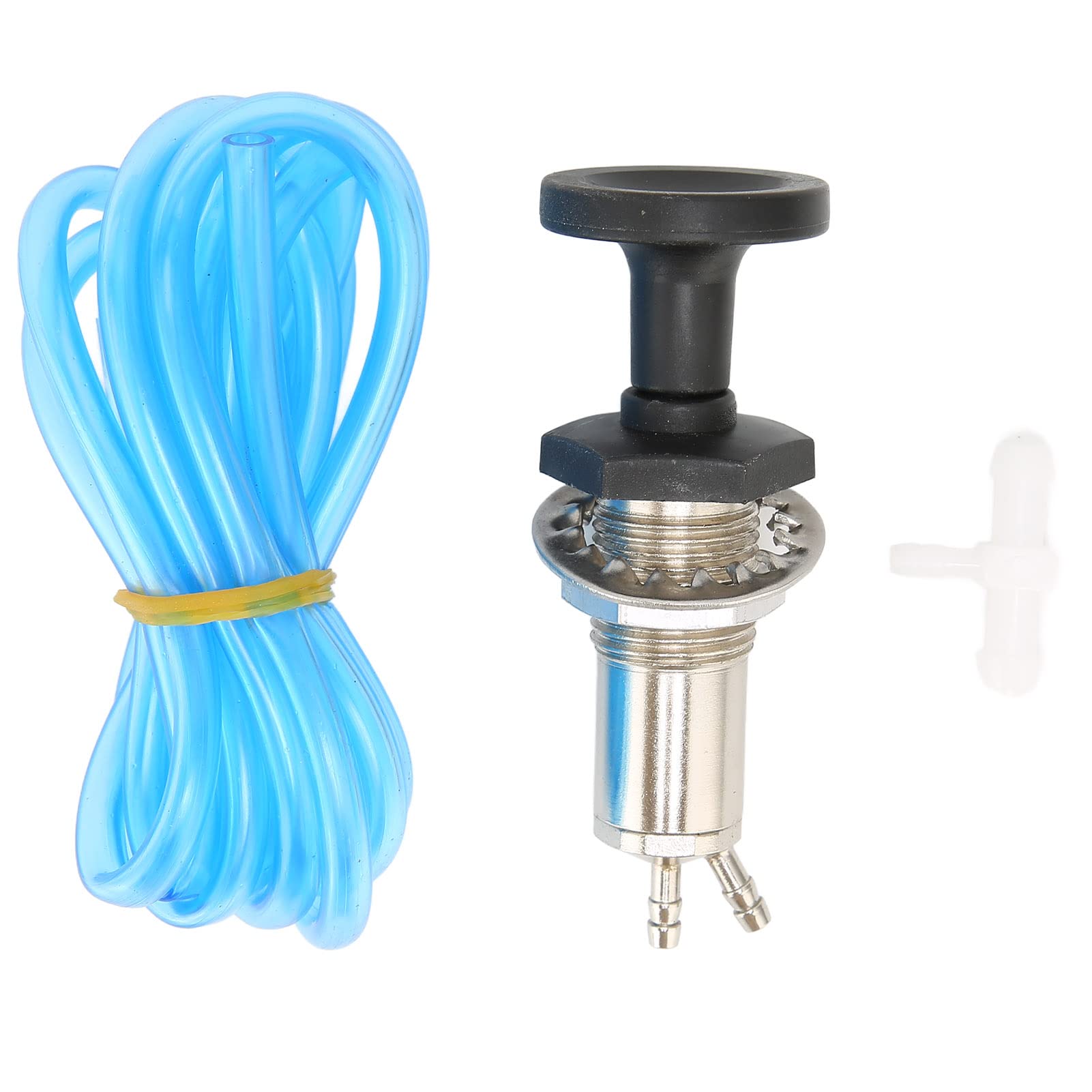 Kraftstoff-Primer-Kolbenpumpen-Kit, Universal-Kit, Ersatz aus Langlebigem Metall für die Wartung des Rostbeständigen ATV-Motorrad-, Schneemobil-, UTV-Motorboot-Systems Kraftstoff-Primer-Kolbenpumpen-Kit, Universal-Kit, Ersatz aus Langlebigem Metall für die Wartung des Rostbeständigen ATV-Motorrad-, Schneemobil-, UTV-Motorboot-Systems von Yosoo Health Gear