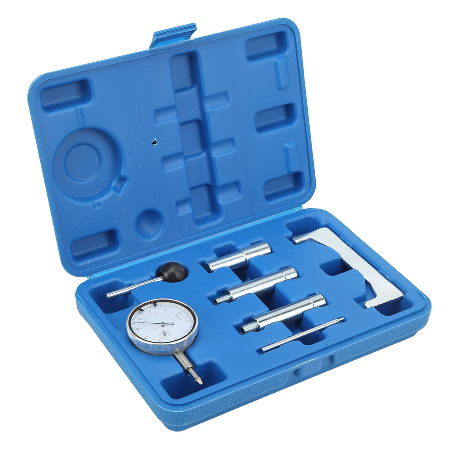 Kraftstoffdruckregler-Messgerät-Set, 7-teilig, Kraftstoff-Einspritzpumpen-Einstellmessgerät-Set, Statischer Regler-Adapter-Einstellungsstecker-Set für Turbomotoren, Pumpen-Messuhr Kraftstoffdruckregler-Messgerät-Set, 7-teilig, Kraftstoff-Einspritzpumpen-Einstellmessgerät-Set, Statischer Regler-Adapter-Einstellungsstecker-Set für Turbomotoren, Pumpen-Messuhr von Yosoo Health Gear