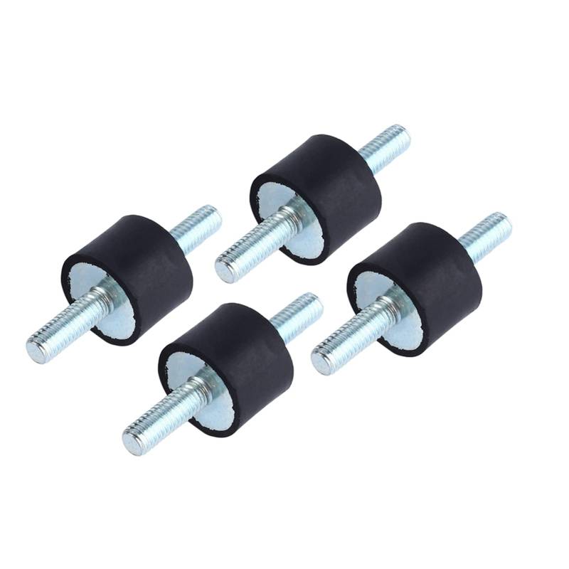 M6 Anti-Vibrations-Isolator-Halterung, Gummipuffer M6, Stoßdämpfer Anti Vibration Gummipuffer Isolator Halterungen Schwingungsdämpfer Gummi-Vibrations-Isolator-Gummi-Stoßdämpfer-Dämpfer M6 20 * 15 von Yosoo Health Gear