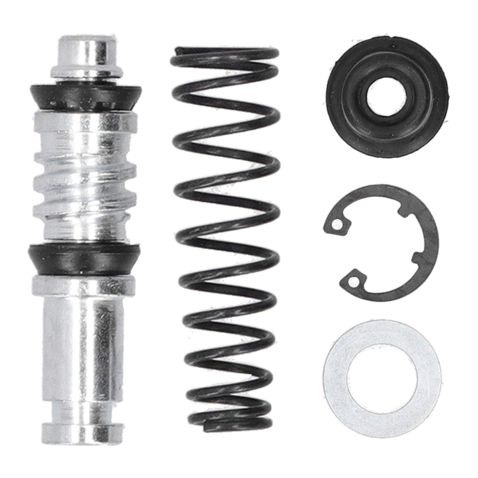 Hauptbremszylinder Reparatursatz, Motorrad Kupplung Bremspumpe Reparatursatz Kolbenfeder Dichtungen 12,7 Mm Hauptbremszylinder Reparieren Hauptbremszylinder Reparatursatz, Motorrad Kupplung Bremspumpe Reparatursatz Kolbenfeder Dichtungen 12,7 Mm Hauptbremszylinder Reparieren von Yosoo Health Gear