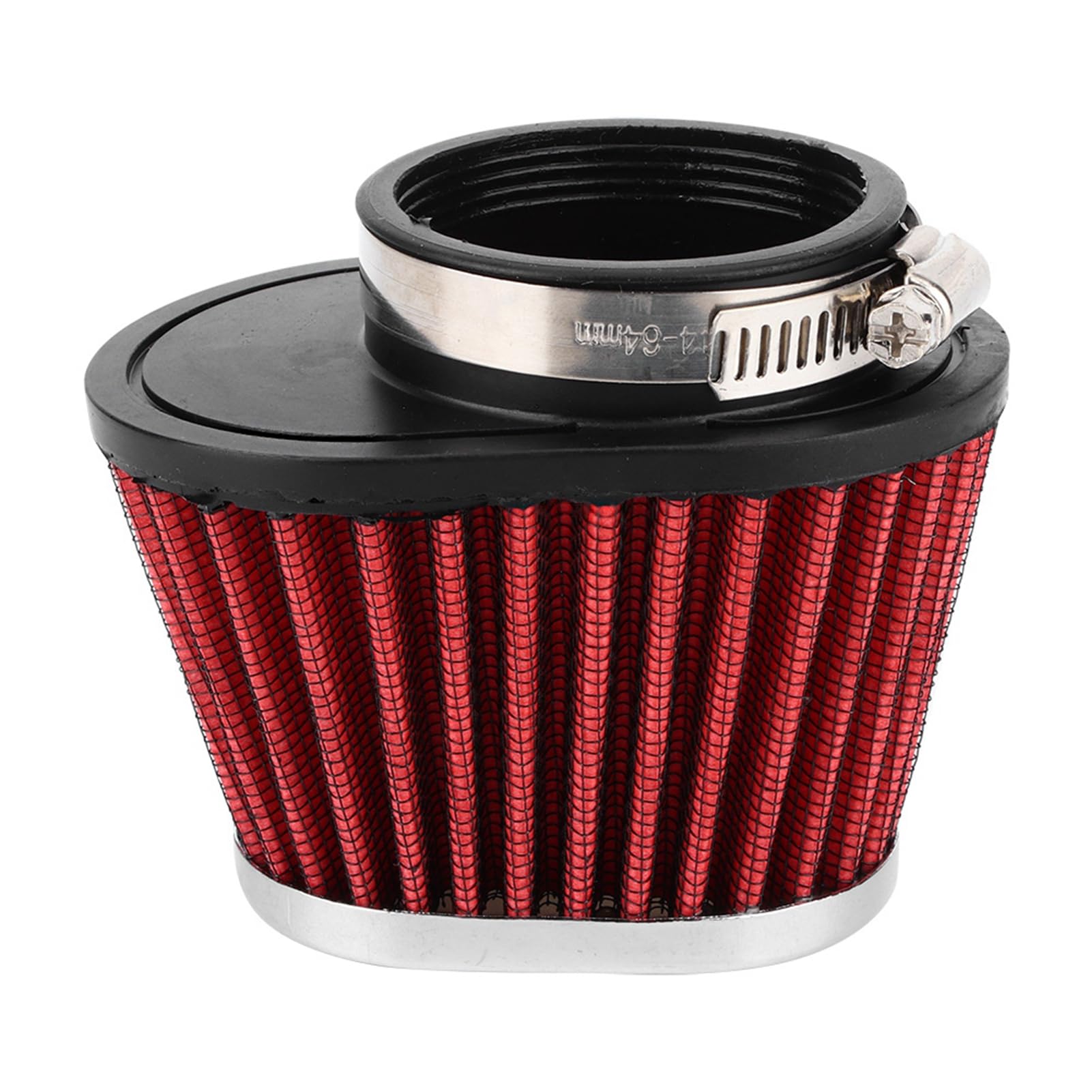 Motorrad-Luftfilter, Motorrad-Lufteinlassfilter-Reiniger, Pilzkopf-Motorluftfilter-Filterzubehör, Passend für (51MM) von Yosoo Health Gear