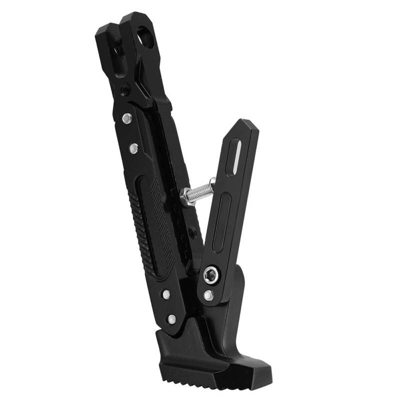 Motorradständer Universal Motorrad Fuß Seitenhalterung Stativ Verstellbar Ständer Aluminiumlegierung Motorrad Seitenständer Zubehör Parkbein von Yosoo Health Gear