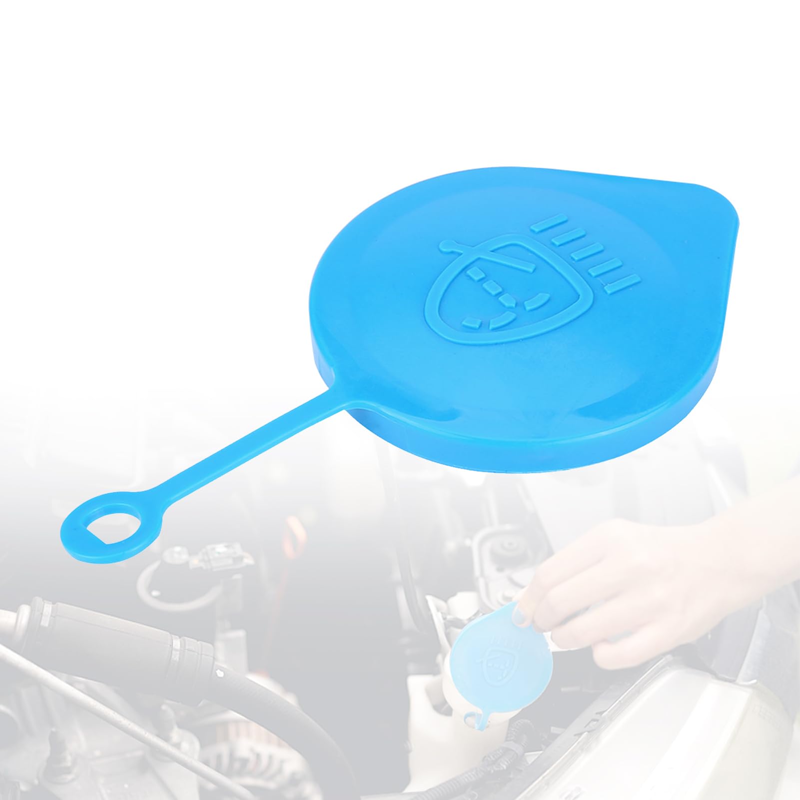 Verschlussdeckel Wischwasserbehälter Washer Filler Cap Windschutzscheiben Waschflaschendeckel für Autowaschanlage Kleine Ringabdeckung für Honda Civic Accord von Yosoo Health Gear