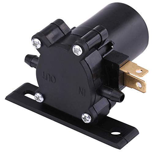 Scheibenwaschpumpe, 12V Universal-Scheibenwischer-Scheibenwaschpumpenmotor für Van-Van-LKW von Yosoo Health Gear