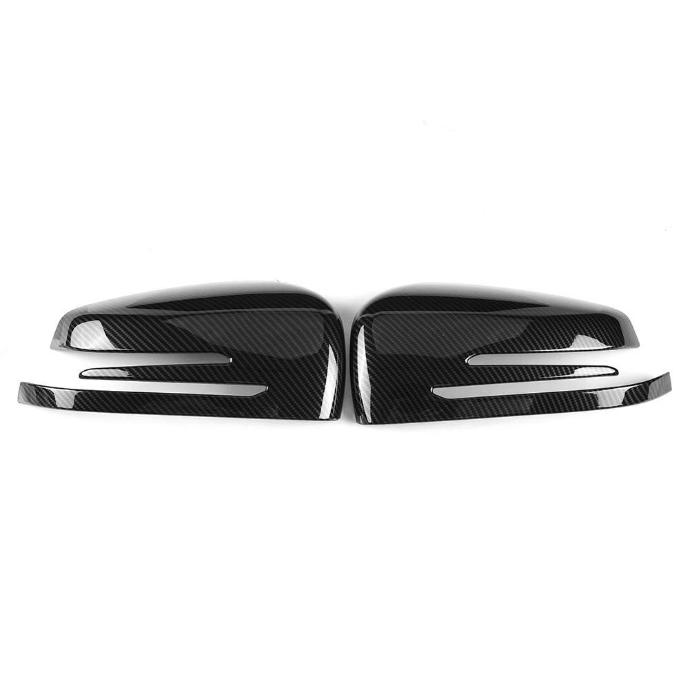 Spiegelkappen C W204 Streifen Spiegelschutz, Seitentürspiegelabdeckung, Türrückspiegelabdeckung Kappe, Abdeckung Spiegel für A B C E S CLA GLK GLA Spiegel C klasse W204 W246 zubehör Spiegelkappen C W204 Streifen Spiegelschutz, Seitentürspiegelabdeckung, Türrückspiegelabdeckung Kappe, Abdeckung Spiegel für A B C E S CLA GLK GLA Spiegel C klasse W204 W246 zubehör von Yosoo Health Gear