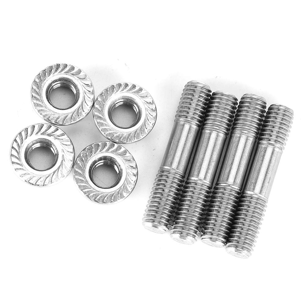 Yosoo Health Gear Stehbolzensatz für Abgaskrümmer, Stehbolzenmuttern für Autoabgasanlage M8x1,25 42mm/1,65in T25 T28 Stehbolzen und Muttern für Abgaskrümmer Yosoo Health Gear Stehbolzensatz für Abgaskrümmer, Stehbolzenmuttern für Autoabgasanlage M8x1,25 42mm/1,65in T25 T28 Stehbolzen und Muttern für Abgaskrümmer von Yosoo Health Gear