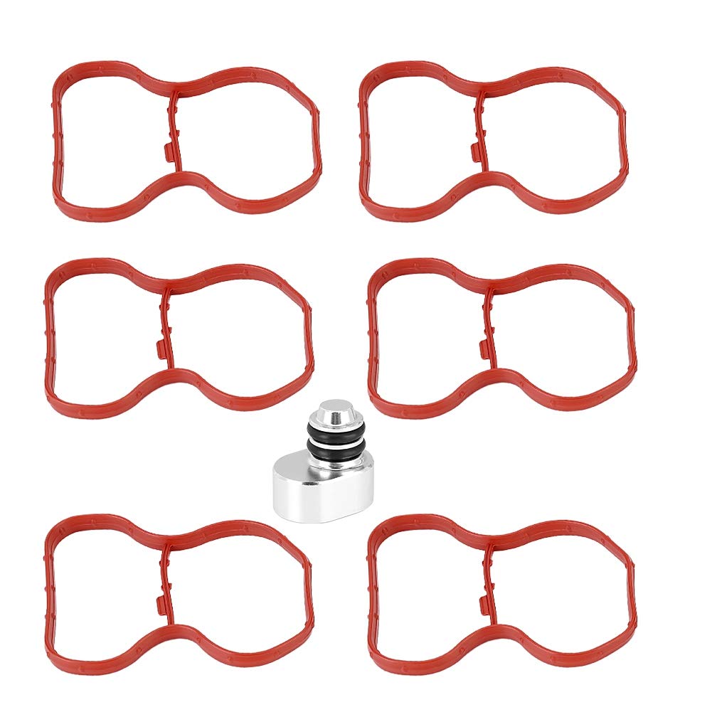 Swirl Flap Plug Kit, Flap Plug Delete Kit, Rubber Swirl Flap Flaps Plug Delete Kit, Swirl Flap Flaps Plug Delete Kit für N57 N57S E90 E91 E92 E93 F07 F10 F11 Autozubehör Swirl Flap Plug Kit, Flap Plug Delete Kit, Rubber Swirl Flap Flaps Plug Delete Kit, Swirl Flap Flaps Plug Delete Kit für N57 N57S E90 E91 E92 E93 F07 F10 F11 Autozubehör von Yosoo Health Gear