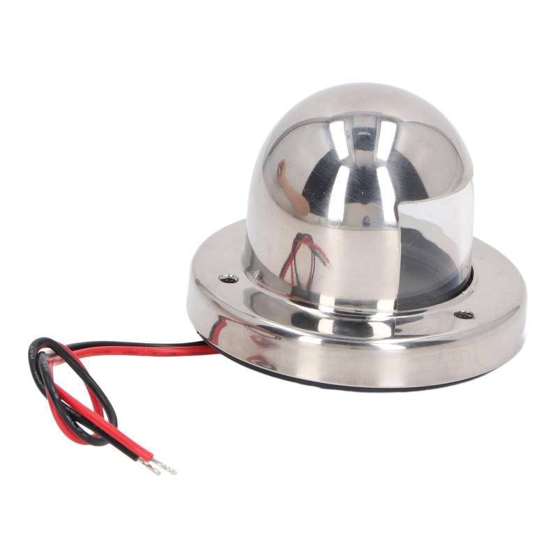 Yosoo Health Gear Boots-Ankerlichter, LED-Navigationsheck, 135° Weißes Licht, 12 V DC, Marine-Bootslicht, IP66 Wasserdicht, 2 Nm Sichtbarkeit für Marine-Yacht-Ponton, 2,4 X 2,4 X 1,7 Zoll von Yosoo Health Gear