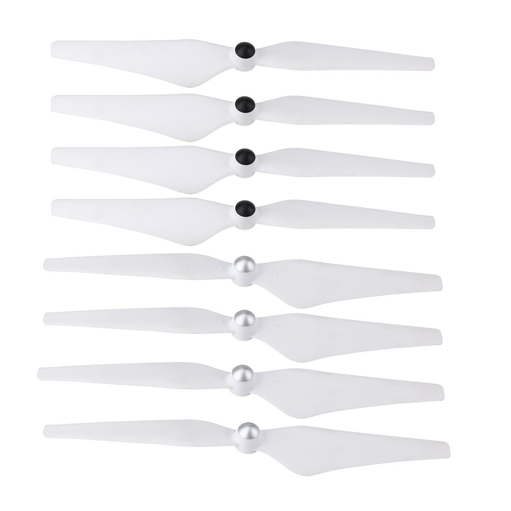 Selbstspannender Propeller, 8 PCS CW CCW Quadcopter Blades Drone Ersatzteile für Phantom 2/3 Selbstspannender Propeller, 8 PCS CW CCW Quadcopter Blades Drone Ersatzteile für Phantom 2/3 von Yosoo Health Gear