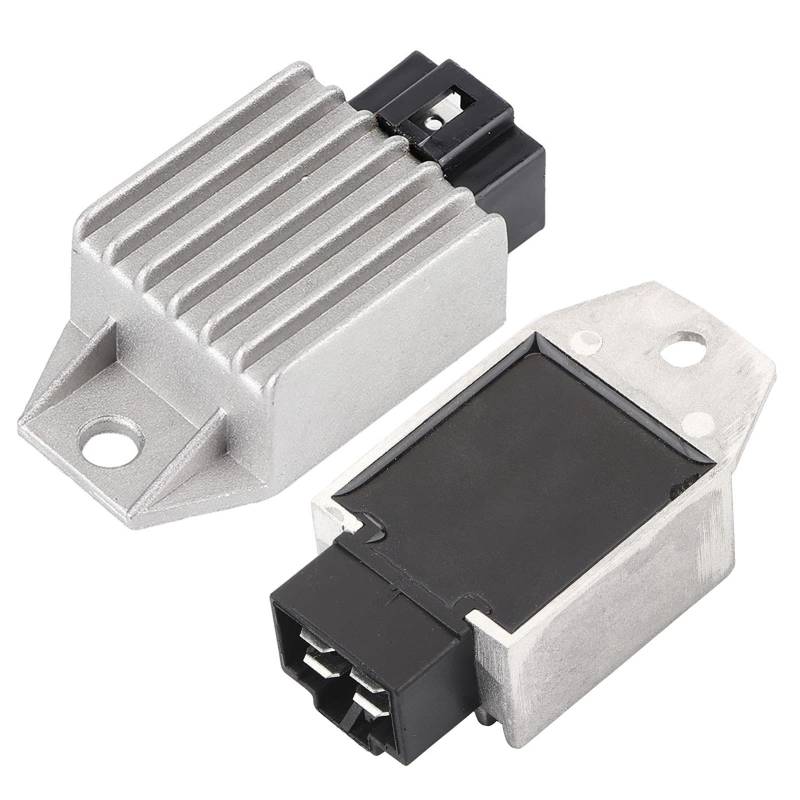 12 V Universal-Gleichrichter mit Spannungsregler, 4-polig, Gleichrichter für Scooter, Moped, ATV, Gokarts Buggie GY6, 50 cc bis 150 cc von Yosoo