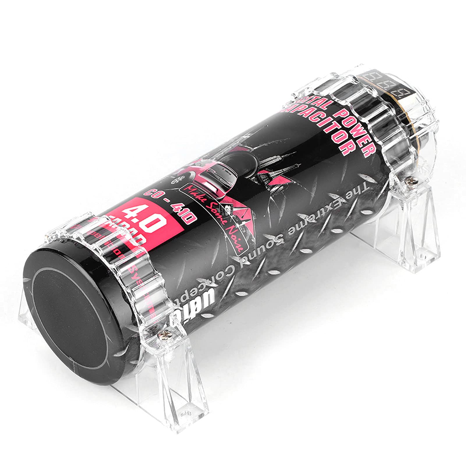 Auto Audio Cap,4 Farad Power Capacitor Auto Audio Verstärker Led Spannungsanzeige Power Cap Digital Capacitor Auto Audio Cap,4 Farad Power Capacitor Auto Audio Verstärker Led Spannungsanzeige Power Cap Digital Capacitor von Yosoo