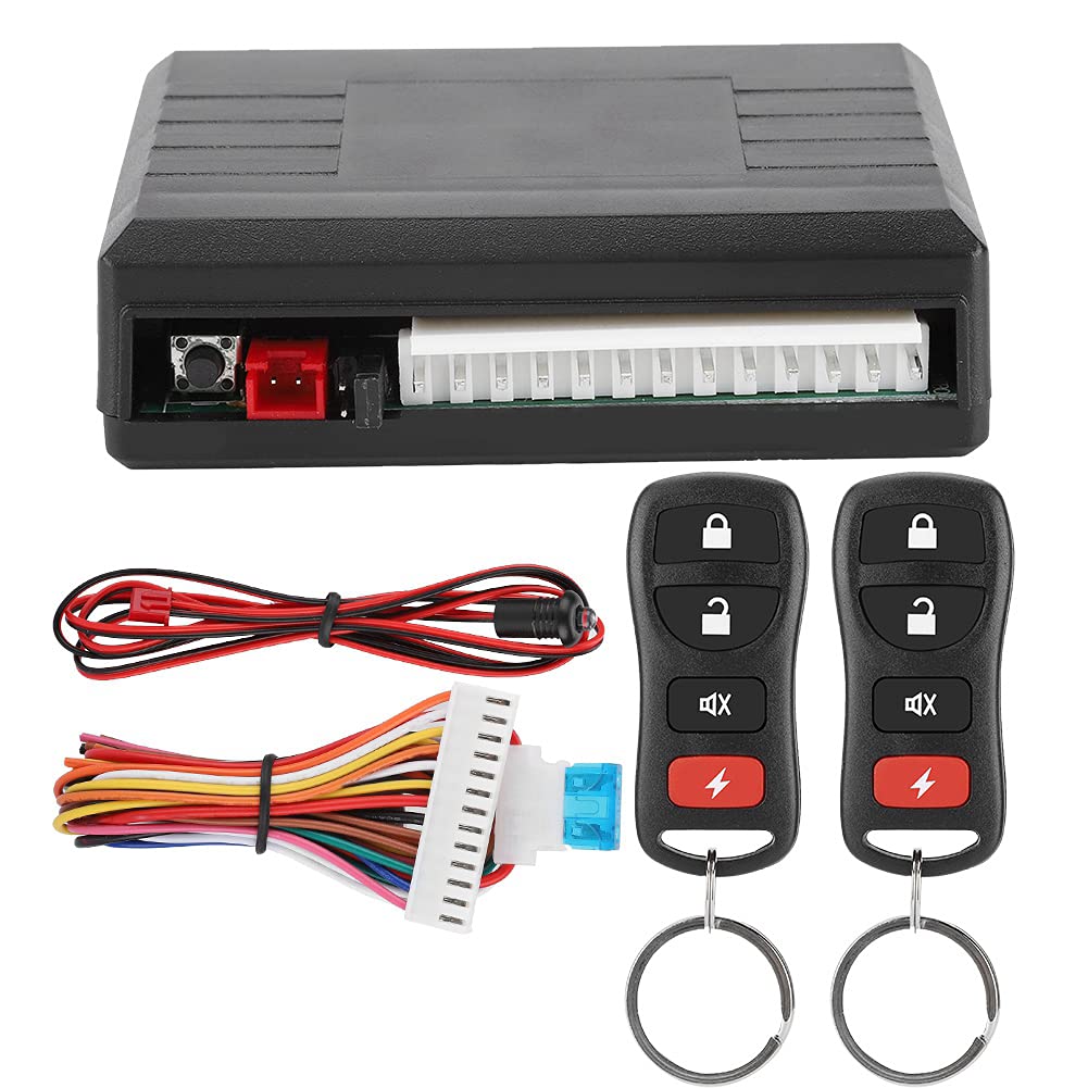 Auto Remote, Yosoo Auto Remote Central Lock Locking Keyless Entry System Auto Remote Central Kit mit Control Box Controllern 4 Tasten Fernbedienung Sender für jom funkfernbedienung von Yosoo