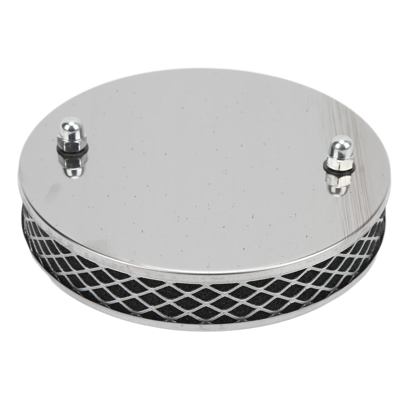 Yosoo High Flow Luftfilter, 14 x 3 cm, Chrom Metall Pfannkuchen, High Flow Luftfilter, Ersatz für SU HS2 1¼ Zoll Vergaser Yosoo High Flow Luftfilter, 14 x 3 cm, Chrom Metall Pfannkuchen, High Flow Luftfilter, Ersatz für SU HS2 1¼ Zoll Vergaser von Yosoo