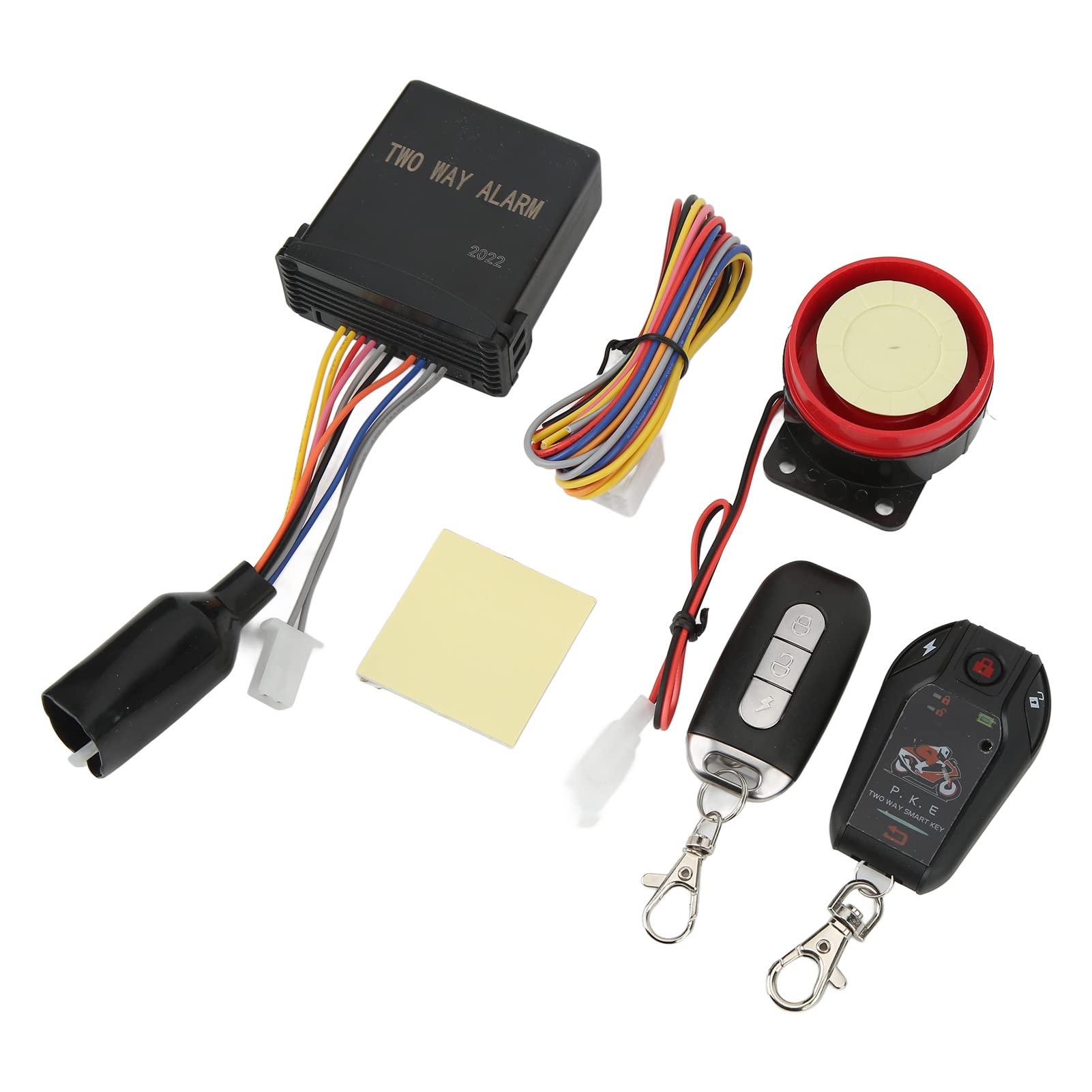 Kit Remote Start ATV, Yosoo Motorrad 2-Wege-Alarmsystem Anti-Hijacking Remote Engine Start Kit PKE Entry Auto Lock Unlock für Scooter ATV Kit Remote Start ATV, Yosoo Motorrad 2-Wege-Alarmsystem Anti-Hijacking Remote Engine Start Kit PKE Entry Auto Lock Unlock für Scooter ATV von Yosoo