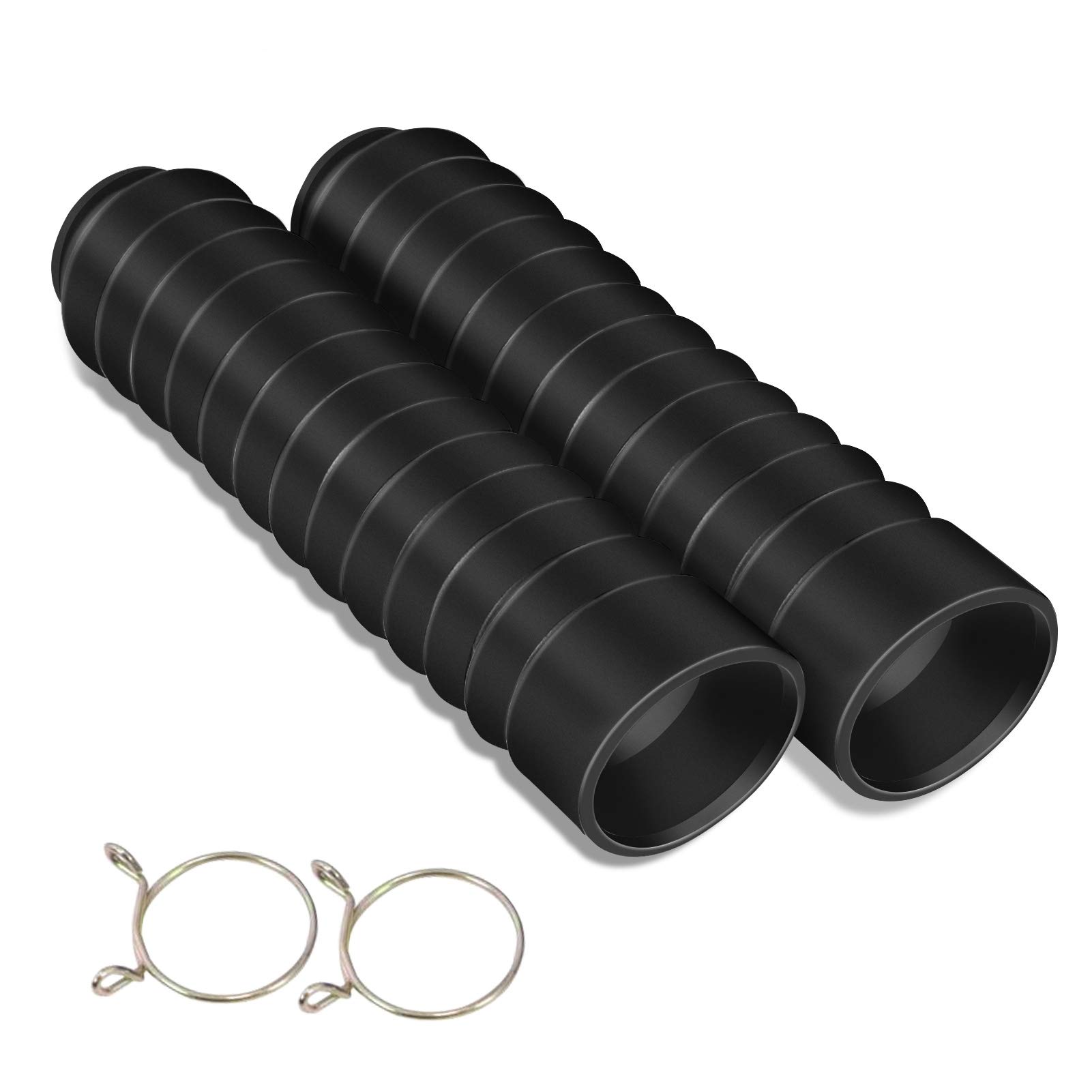 Motorrad Gummi Front Gabelschutz Gamaschen, Motorrad-Gabelschutz, Motorrad-Gabel-Gamaschen Gators Stiefel Stoßdämpfende Staubschutzhülle 205 mm x 42 mm Motorrad Gummi Front Gabelschutz Gamaschen, Motorrad-Gabelschutz, Motorrad-Gabel-Gamaschen Gators Stiefel Stoßdämpfende Staubschutzhülle 205 mm x 42 mm von Yosoo Health Gear