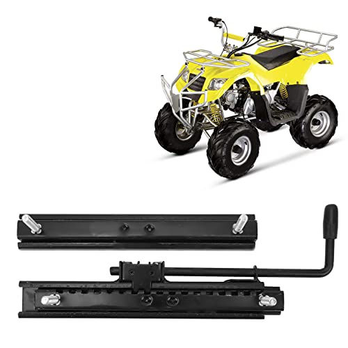 Sitzschieber 2PCS Sitzschieberschiene, Go-Kart-Sitzschieberschiene Starke Festigkeit, Verstellbare Sitzgleitpassung für Gokart-Vierrad-Offroad-UTV, Sitzschieber 2PCS Sitzschieberschiene, Go-Kart-Sitzschieberschiene Starke Festigkeit, Verstellbare Sitzgleitpassung für Gokart-Vierrad-Offroad-UTV, von Yosoo Health Gear