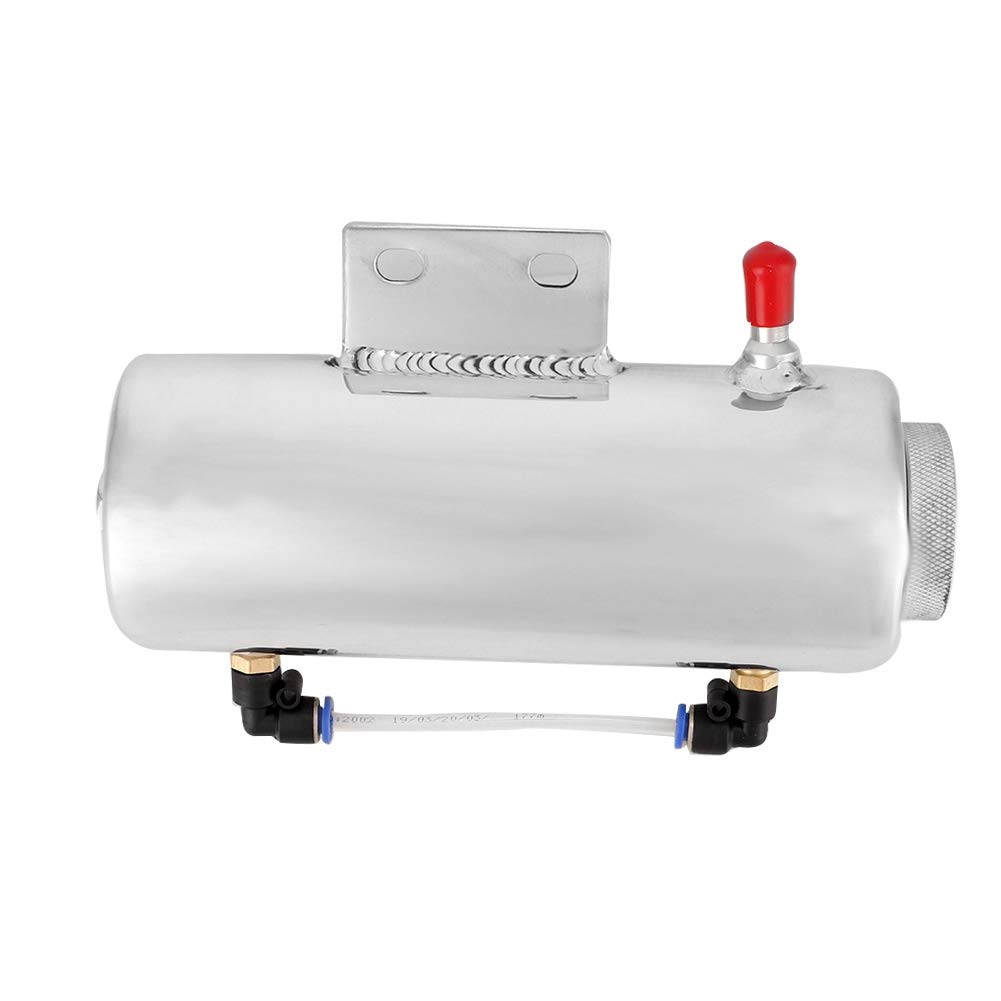 Überlaufkühlmitteltank, Yosoo 500ML Aluminiumlegierung Überlaufkühlmittelbehälter Reservoir Kühlung für Kühler Wasserauffangbehälter für Kühlerüberlauf Kühlmittelüberlaufbehälter von Yosoo