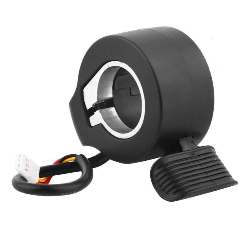 Yosoo 5V Thumb Throttle Ebike, Wasserdichtes Elektrisches Fahrrad Thumb Throttle, Elektroroller-Beschleuniger Geeignet für die Meisten Scooter-Modelle(schwarz) von Yosoo