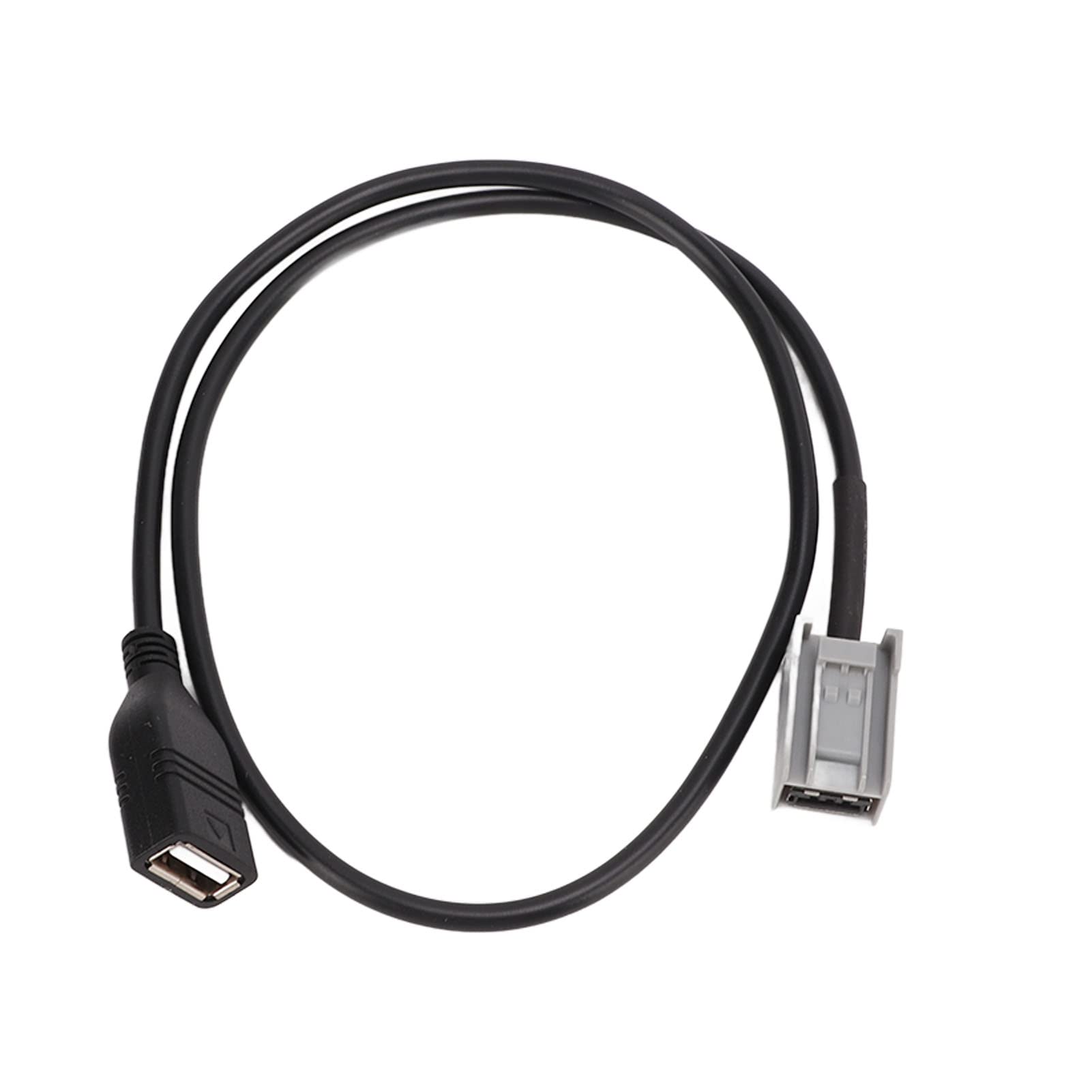 Yosoo Auto-o-USB-Adapterkabel o-USB-Adapterkabel Unterstützt MP3 WMA WAV Autoradio USB-Kabel Adapter USB-Verbindungskit, Ersatz für Outlander ASX Lancer von Yosoo