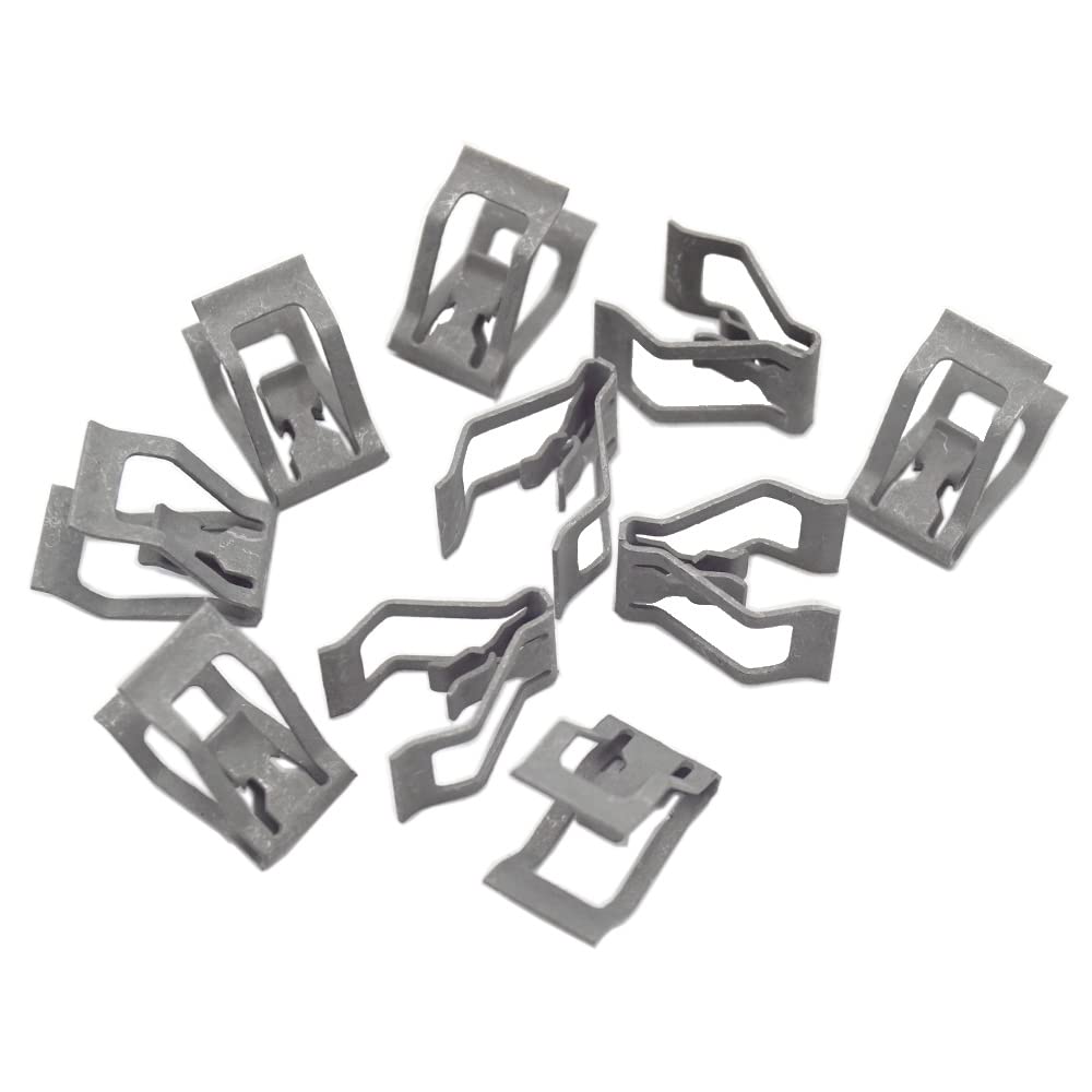 10 x YOU.S Halteklammer Metallklammer Innenverkleidung Befestigungsklammer - 1J0858137 10 x YOU.S Halteklammer Metallklammer Innenverkleidung Befestigungsklammer - 1J0858137 von You.S