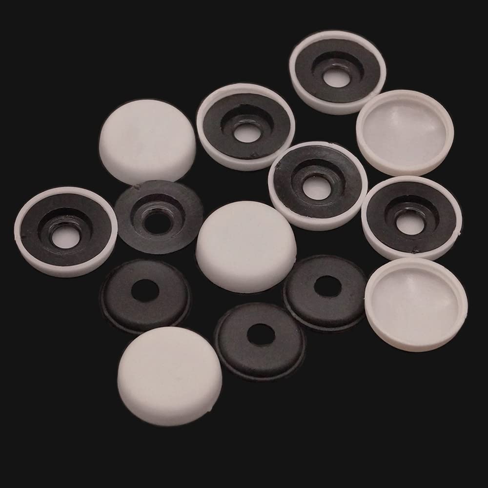 10 x YOU.S Universal Schraubenabdeckung in Weiß - Kappe Ø 17 mm - Scheibe Loch Ø 5 mm 10 x YOU.S Universal Schraubenabdeckung in Weiß - Kappe Ø 17 mm - Scheibe Loch Ø 5 mm von You.S