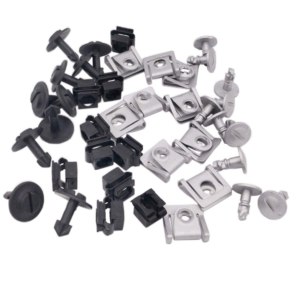 10er Set YOU.S Original Unterboden Motorschutz Befestigung Clips - 8D0805121 10er Set YOU.S Original Unterboden Motorschutz Befestigung Clips - 8D0805121 von You.S