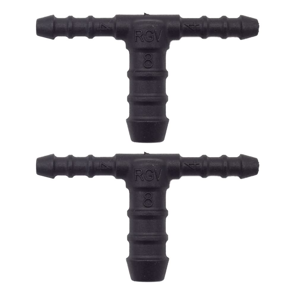 2 x YOU.S Original Leitungsverbinder Zwischenstück RGV Ø 4x4x8 mm - T-Stück Reduzierer von You.S