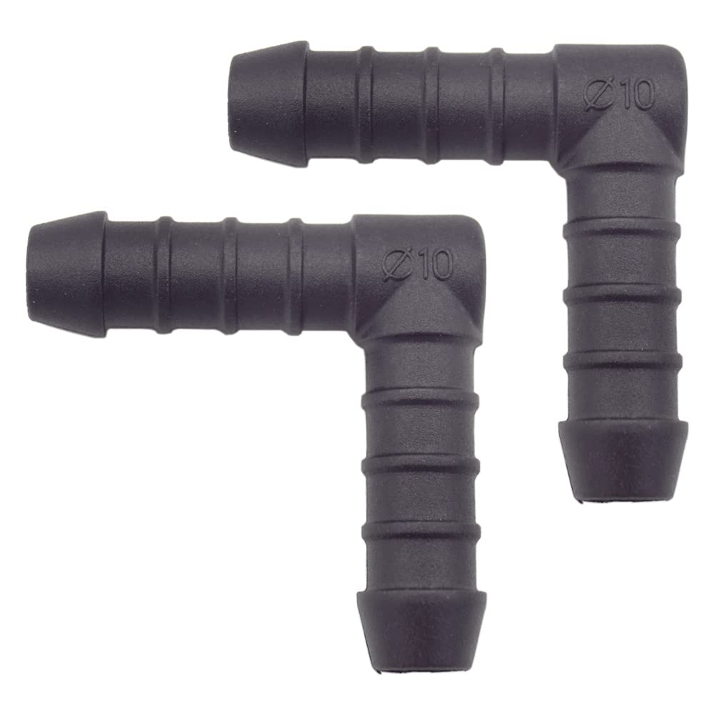 2 x YOU.S Original Schlauchverbinder Zwischenstück RGV Ø 10 mm 90° Winkel - L Form 2 x YOU.S Original Schlauchverbinder Zwischenstück RGV Ø 10 mm 90° Winkel - L Form von You.S
