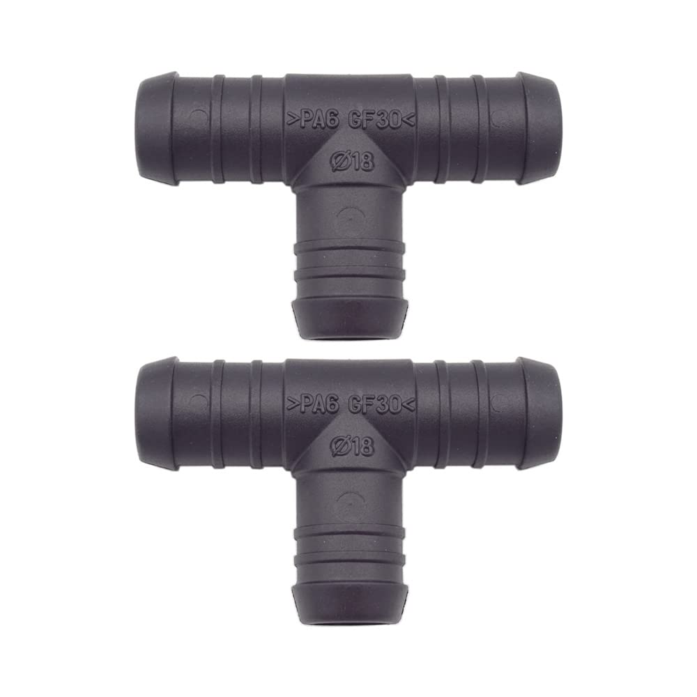 2 x YOU.S Original Schlauchverbinder Zwischenstück RGV Ø 18x18x18 mm - T-Stück von You.S