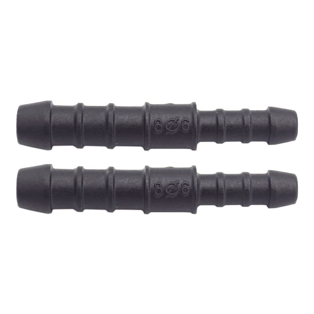 2 x YOU.S Original Schlauchverbinder Zwischenstück RGV Ø 8mm 6mm - Gerade Form - Reduzierer 2 x YOU.S Original Schlauchverbinder Zwischenstück RGV Ø 8mm 6mm - Gerade Form - Reduzierer von You.S