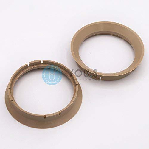 2 x ZENTRIERRINGE DISTANZRING für ALUFELGEN R05 64,0-57,1 mm Alloytec, ASA, ICW, RH Alurad, Smoor, X-Tra Wheels von You.S