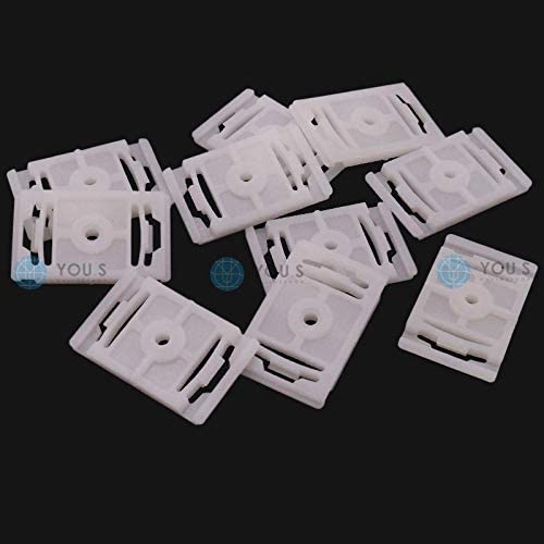 20 x YOU.S Original Befestigung Clips Zierleisten 34,5 x 22 mm - 4A0853825A von You.S