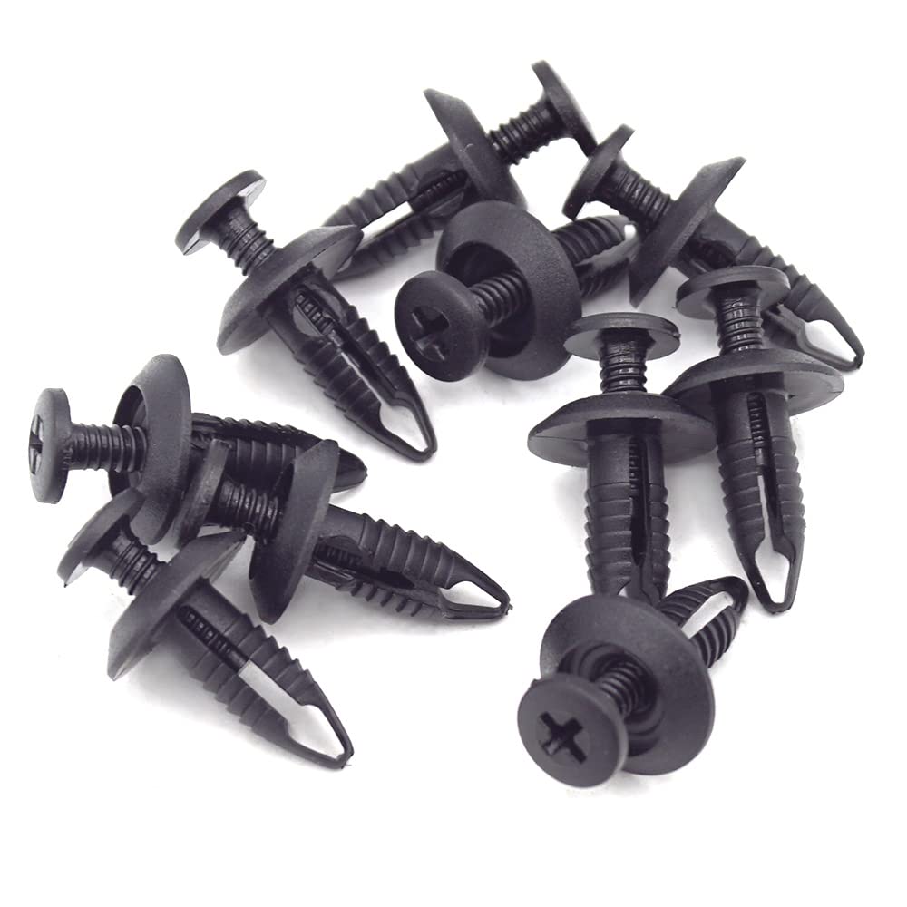 20 x YOU.S Original Verkleidung Clips Druckclips Spreizniete Kunststoff Universal 6mm schwarz 20 x YOU.S Original Verkleidung Clips Druckclips Spreizniete Kunststoff Universal 6mm schwarz von You.S