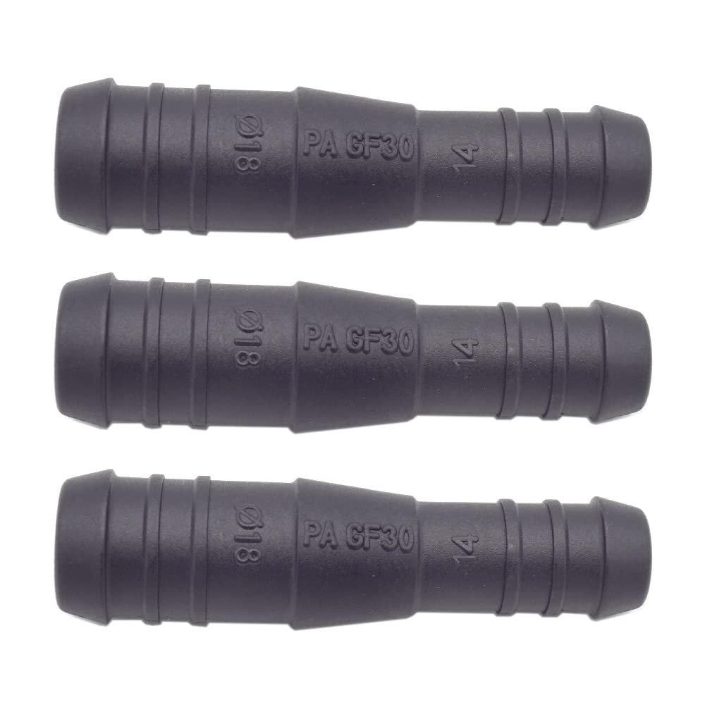 3 x YOU.S Original Schlauchstutzen Verbindungsstück RGV Ø 18mm 14mm Gerade Form Reduzierer 3 x YOU.S Original Schlauchstutzen Verbindungsstück RGV Ø 18mm 14mm Gerade Form Reduzierer von You.S