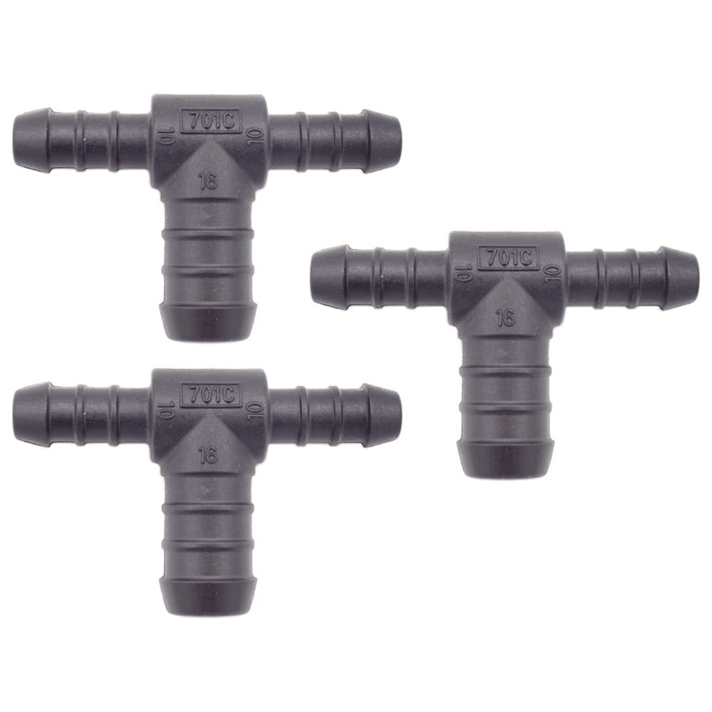 3 x YOU.S Original Schlauchverbinder Zwischenstück RGV Ø 10x16x10 mm - T-Stück Reduzierer 3 x YOU.S Original Schlauchverbinder Zwischenstück RGV Ø 10x16x10 mm - T-Stück Reduzierer von You.S